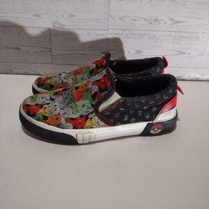 Ground Up Pokemon Slip On Sneakers Kids 3